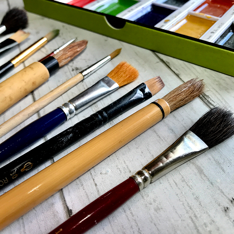 Best Paint Brushes for Watercolor! - The Graphics Fairy
